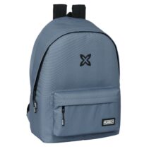 Safta Munich Basicos Mochila para Portatil 15.6" - Conector USB - 2 Compartimentos - 31x44x18cm - Color Gris