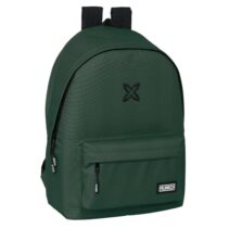 Safta Munich Basicos Mochila para Portatil 15.6" - Conector USB - 2 Compartimentos - 31x44x18cm - Color Verde