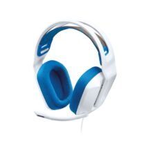 Logitech G335 Auriculares Gaming con Microfono - Adaptador USB-C - Multiplataforma - Altavoces Dinamicos - Jack 3.5mm - Color Blanco