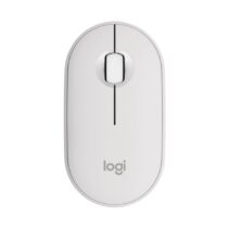 Logitech Pebble Mouse 2 M350s Raton Inalambrico USB 1000dpi - Multidispositivo - Uso Ambidiestro - Color Blanco