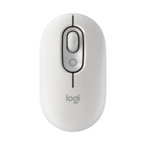 Logitech POP Mouse Raton Inalambrico 1000dpi - 4 botones - Multidispositivo - Color Blanco Crudo