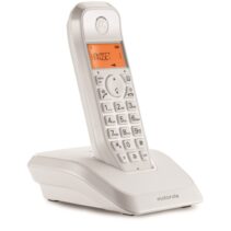 Motorola S1201 Telefono Inalambrico Dect - Identificador de Llamada - Contestador - Manos Libres - Color Blanco