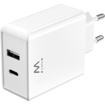 Ewent EW1328 Cargador GaN Universal de Pared 45W Ultrarapido - 1x USB-C PD & PPS