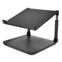 Kensington Smartfit Soporte Elevador para Portatil de hasta 15.6" - 4 Ajustes de Altura - Base Antideslizante - Gestion de Cables - Color Negro