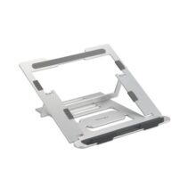 Kensington Easy Riser Soporte de Aluminio para Portatil hasta 16" - Estructura que Facilita la Ventilacion - 6 Ajustes de Altura - Fabricado en Aluminio - Base Antideslizante - Color Gris
