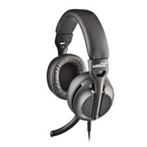 NGS VOX805-C Auriculares USB-C con Microfono - Microfono Regulable y Plegable - Tecnologia de Filtrado de Ruidos - Almohadillas y Diadema Acolchadas - Control en Cable - Cable de 2m - Color Negro