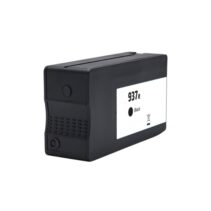 HP 937e XL Negro Cartucho de Tinta Pigmentada Generico - Reemplaza 4S6W9NE/4S6W5NE (Chip reforzado contra actualizaciones)