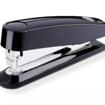 Novus B 7A Grapadora de Sobremesa + Caja de 200 Grapas 24/6 - Grapa hasta 30 Hojas - Grapado Cerrado