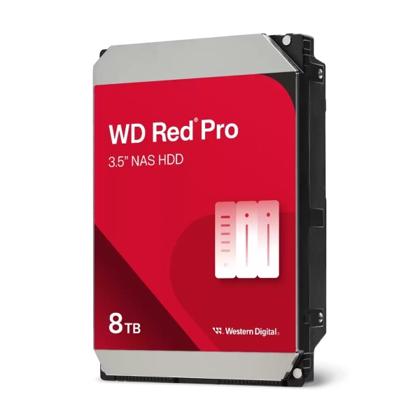 WD Red Pro Disco Duro Interno 3.5" 8TB SATA III