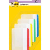 Post-It Index Dispensador con 24 Marcadores Reposicionables - Forma Rectangular - Colores Surtidos