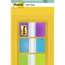 Post-It Index Dispensador con 60 Marcadores de Indice Reposicionables - Forma Rectangular - Colores Surtidos