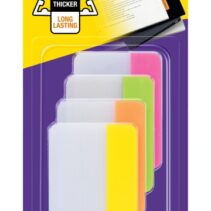 Post-It Index Dispensador con 66 Marcadores Reposicionables - Forma Rectangular - Colores Surtidos