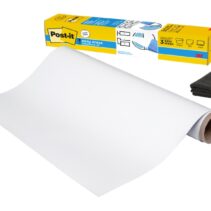 Post-It Easy Erase Pizarra Adhesiva - Forma Rectangular - 91.4x121.9cm - Color Blanco