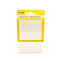 Post-It Bloc de 36 Notas Transparentes - Forma Cuadrada - 73x73mm - Color Transparente