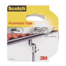 Scotch Cinta Adhesiva de Aluminio - 15m x 48mm - Color Aluminio