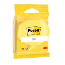 Post-It Pack de 3 Blocs de 225 Notas Adhesivas Reposicionables - Forma Bocadillo - 70x70mm - Colores Surtidos