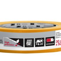 3M Cinta de Enmascarar Profesional - Multisuperficie - 30mm x 50m - 100% PEFC - Color Naranja