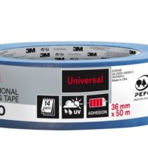 3M Cinta de Enmascarar Profesional - Multisuperficie - 36mm x 50m - 100% PEFC - Color Azul