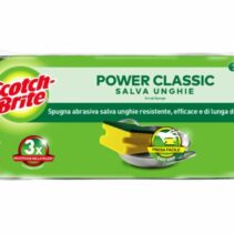 Scotch-Brite Classic Pack de 3 Estropajos de Cocina - Proteccion para los Dedos - Color Amarillo