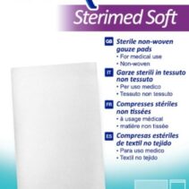 Nexcare Sterimed Pack de 12 Compresas de Gasa No Tejida - 18x40cm - Esteril - Transpirables - Color Blanco