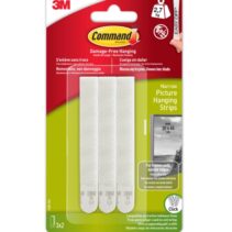 Command Tiras Adhesivas para Colgar Cuadros - Color Blanco