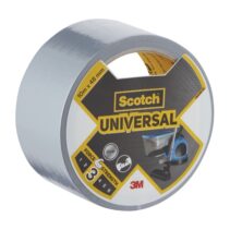 Scotch Universal Cinta Adhesiva Americana - 10m x 48mm - Color Gris Metalizado