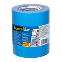 Scotchblue Pack de 3 Cintas de Enmascarar - 48mm x 41m - 100% PEFC - Multisuperficie - Color Azul