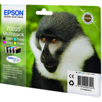 Epson T0895 Pack de 4 Cartuchos de Tinta Originales - C13T08954010