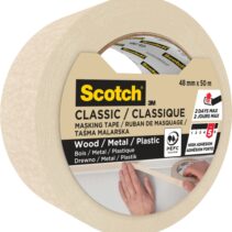 Scotch Classic Cinta de Enmascarar - 48mm x 50m - 70% PEFC - Color Blanco
