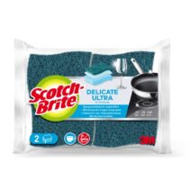 Scotch-Brite Pack de 2 Estropajos de Cocina - No Raya - Color Verde Oscuro