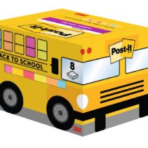 Post-It Super Sticky Pack de 8 Blocs de 90 Notas Adhesivas Reposicionables - 63.5x76mm - Paquete de Carton - Colores Surtidos