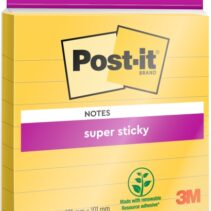 Post-It Super Sticky Bloc de 45 Notas Adhesivas Reposicionables - Forma Cuadrada - 101x101mm - Color Amarillo