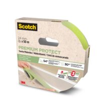 Scotch Premium Protect Cinta de Enmascarar - 24mm x 50m - 70% PEFC - Color Verde
