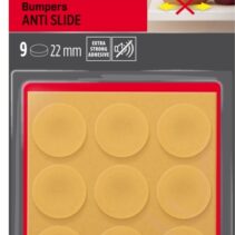 Scotch Pack de 9 Almohadillas Adhesivas Antideslizantes - Diametro de 22mm - Color Transparente