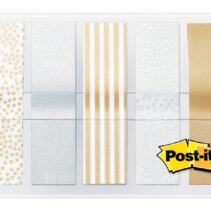 Post-It Index Dispensador con 100 Marcadores de Indice Reposicionables - Forma Rectangular - Colores Surtidos