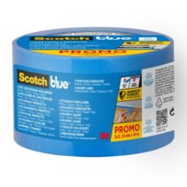 Scotchblue Pack de 2 Cintas de Enmascarar para Lineas Precisas - 24mm x 41m - 100% PEFC - Color Azul
