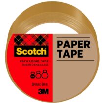 Scotch Cinta Adhesiva de Papel - 50mm x 5m - Color Marron