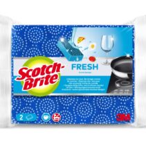 Scotch-Brite Fresh Pack de 2 Estropajos de Cocina - No Raya - Color Azul
