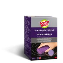 Scotch-Brite Pack de 3 Estropajos para Vitroceramica - Color Blanco