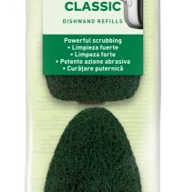 Scotch-Brite Recambios de Pack de 2 Estropajos con Mango para Tareas Dificiles - Color Verde Oscuro