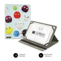 Subblim Funda Tablet Universal Trendy 9.6" a 11" - Posicion Stand con 2 Angulos de Vision - Soporte Antideslizante - Colores Varios