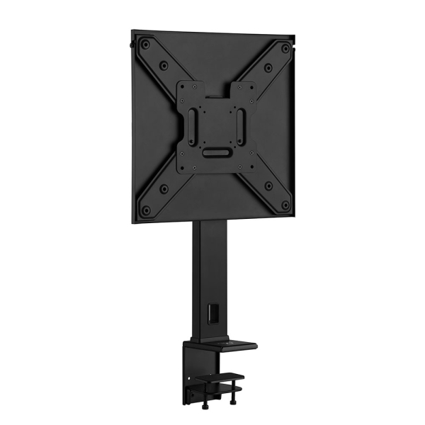 Ewent Soporte de Escritorio para TV Plana hasta 55" - Montaje con Abrazadera - Gestion de Cables - VESA Maximo 400x400 - Peso Maximo 35kg - Color Negro