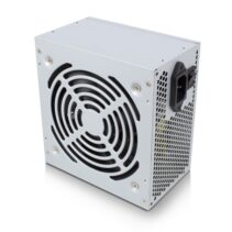 Ewent Fuente de Alimentacion 500W - Ventilador 12cm - ATX V2.31 - Protecciones Electricas - 3x Molex - 3x SATA - 1x FDD - Color Gris Metalizado