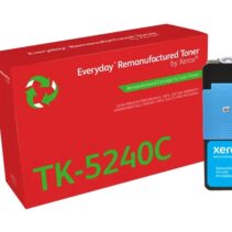 Xerox Everyday Kyocera TK5240 Cyan Cartucho de Toner Remanufacturado - Reemplaza 1T02R7CNL0/TK5240C