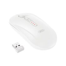 XO M13 Raton Inalambrico - Bluetooth y RF 2.4GHz - 1600DPI - Color Blanco