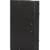 Pardo Carpeta para Proyectos Lomo 90mm - Cierre con Gomas - Color Negro