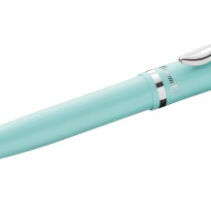 Pelikan Jazz Pastel Boligrafo con Mecanismo de Giro - Punta Mediana - Cuerpo Lacado - Recargable - Color Menta Pastel