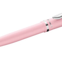 Pelikan Jazz Pastel Boligrafo con Mecanismo de Giro - Punta Mediana - Cuerpo Lacado - Recargable - Color Rosa Pastel