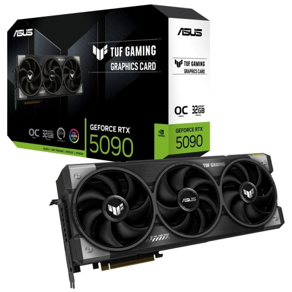 Asus GeForce TUF Gaming RTX 5090 OC Tarjeta Grafica 32GB GDDR7 Reflex 2 RTX AI DLSS4