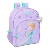 Safta Frozen Spirit Mochila - Adaptable a Carro - Asa de Mano - 33x42x14cm - Color Lila